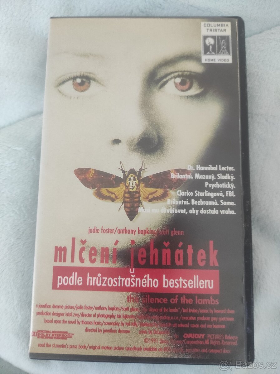 VHS kazeta Mlčení jehňátek