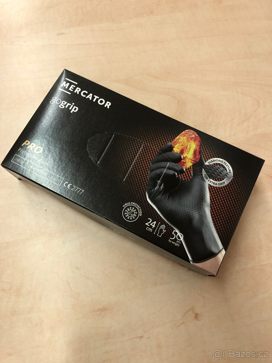 Nitrilové rukavice gogrip černé po expiraci