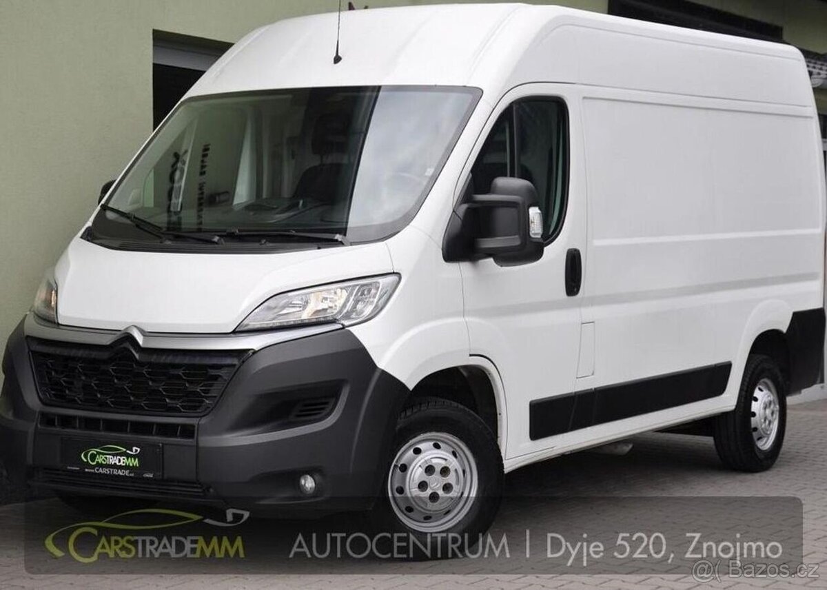 Citroën Jumper 2,0HDi L2H2 3,5t KAMERA ČR nafta manuál 96 kw