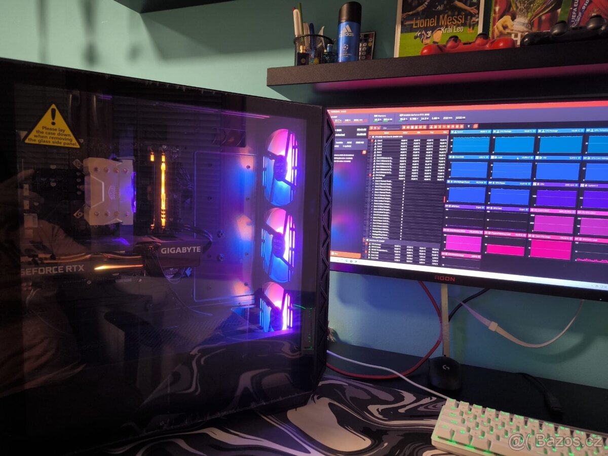 Herní PC – i5-12400F, RTX 3060, 16 GB RAM, 1 TB NVMe SSD