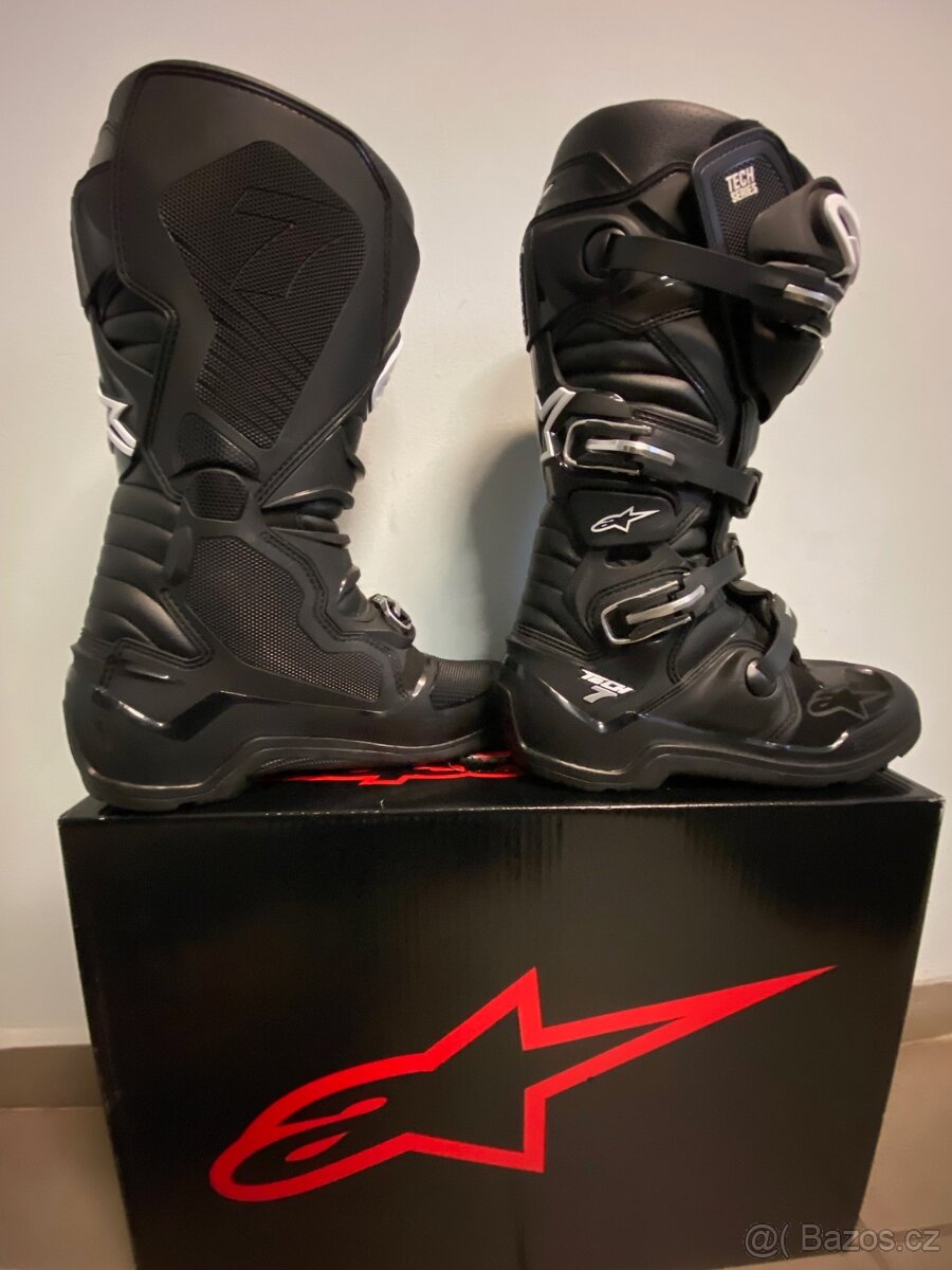 Alpinestar boty Tech 7 enduro velikost 48, záruka