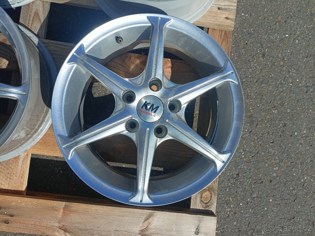 ALU disky 6.5x15 4x108 ET37