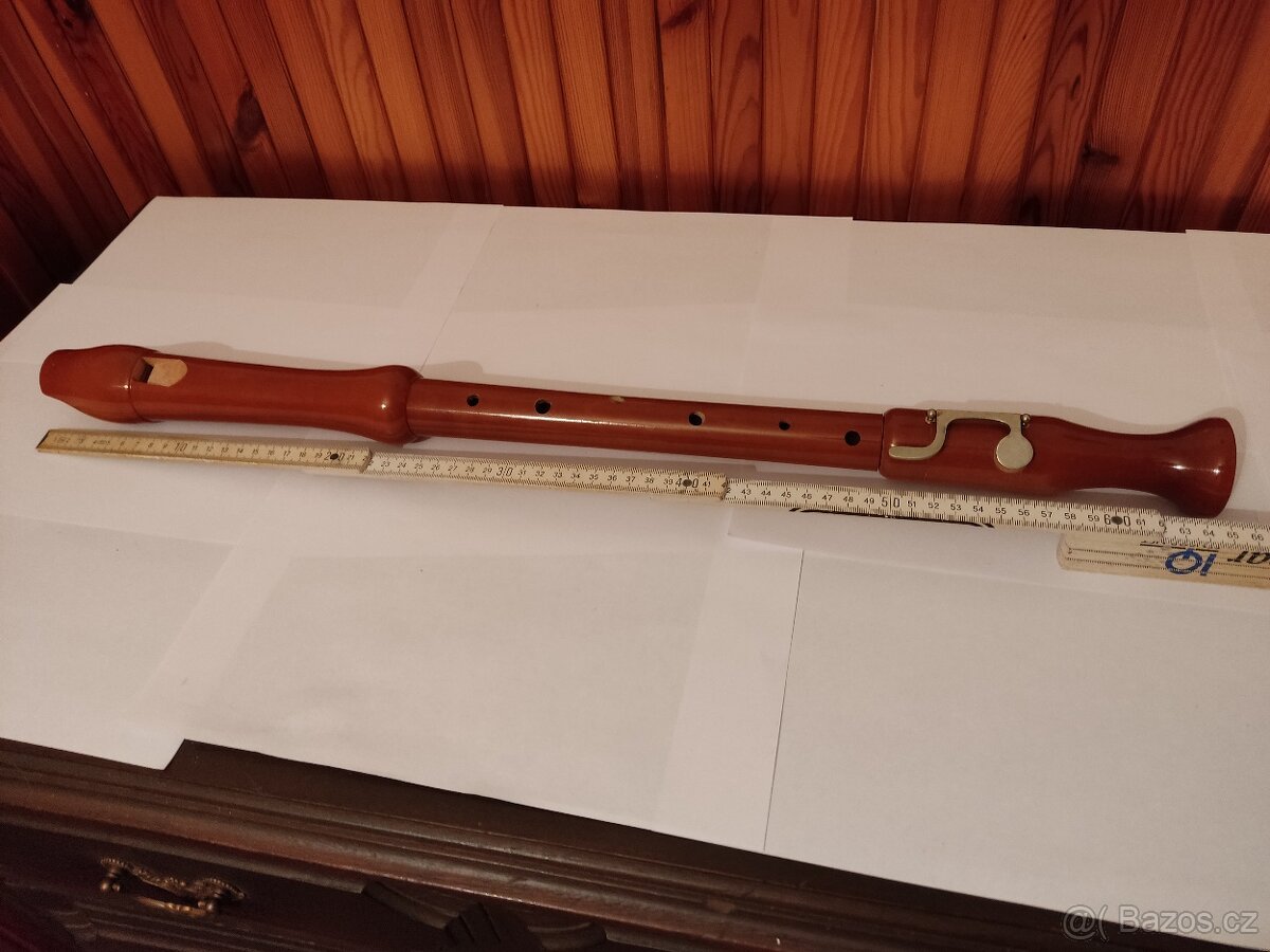 Tenorová flétna VEB Markneukirchen DDR + krabička
