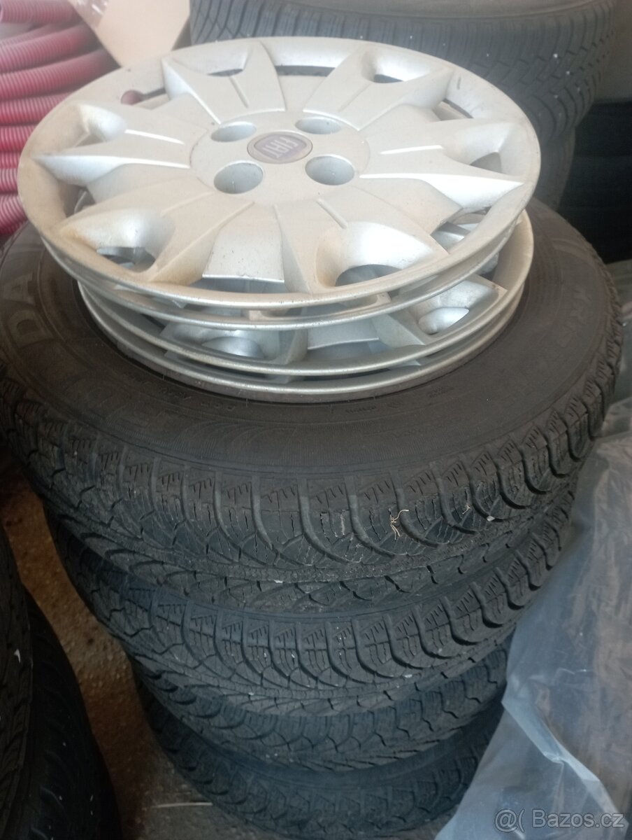Fiat Panda zimní sada+poklice