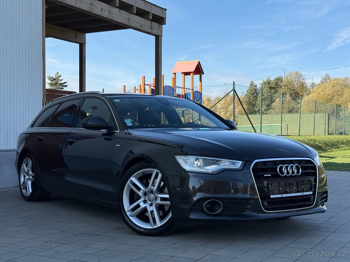 Audi A6 3.0TDi 180kw,S-line,ACC,2014,QUATTRO,2xklíč,Serviska