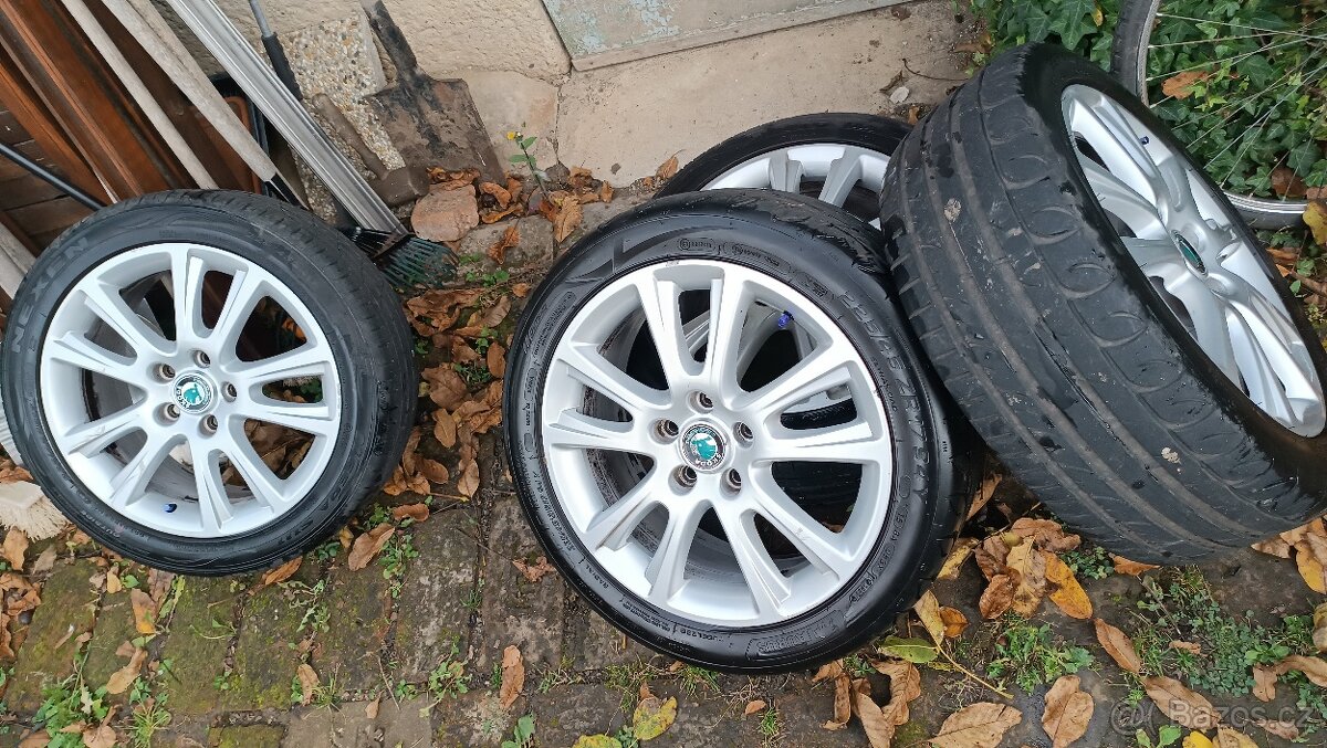 ALU kola škoda Octavia  7Jx17 et54