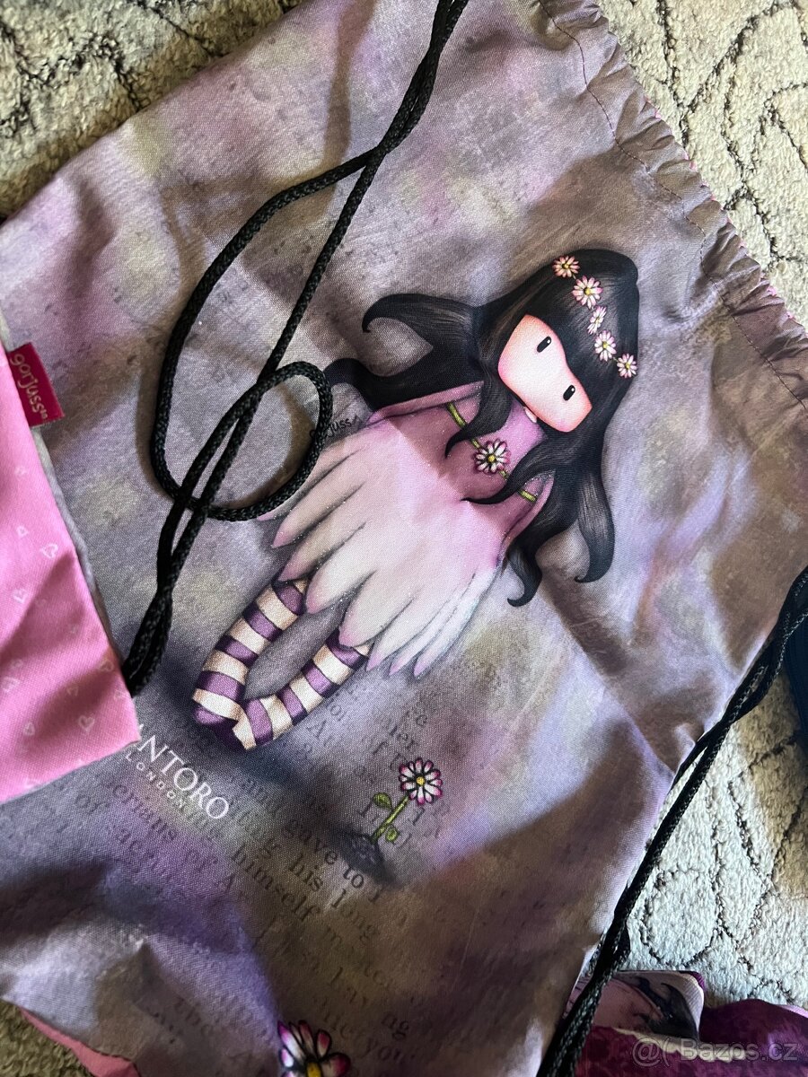 Skolni batoh s penalem a pytlem