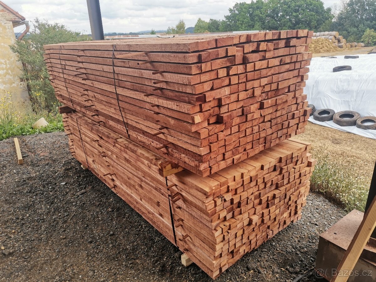 Střešní latě 4x6cm