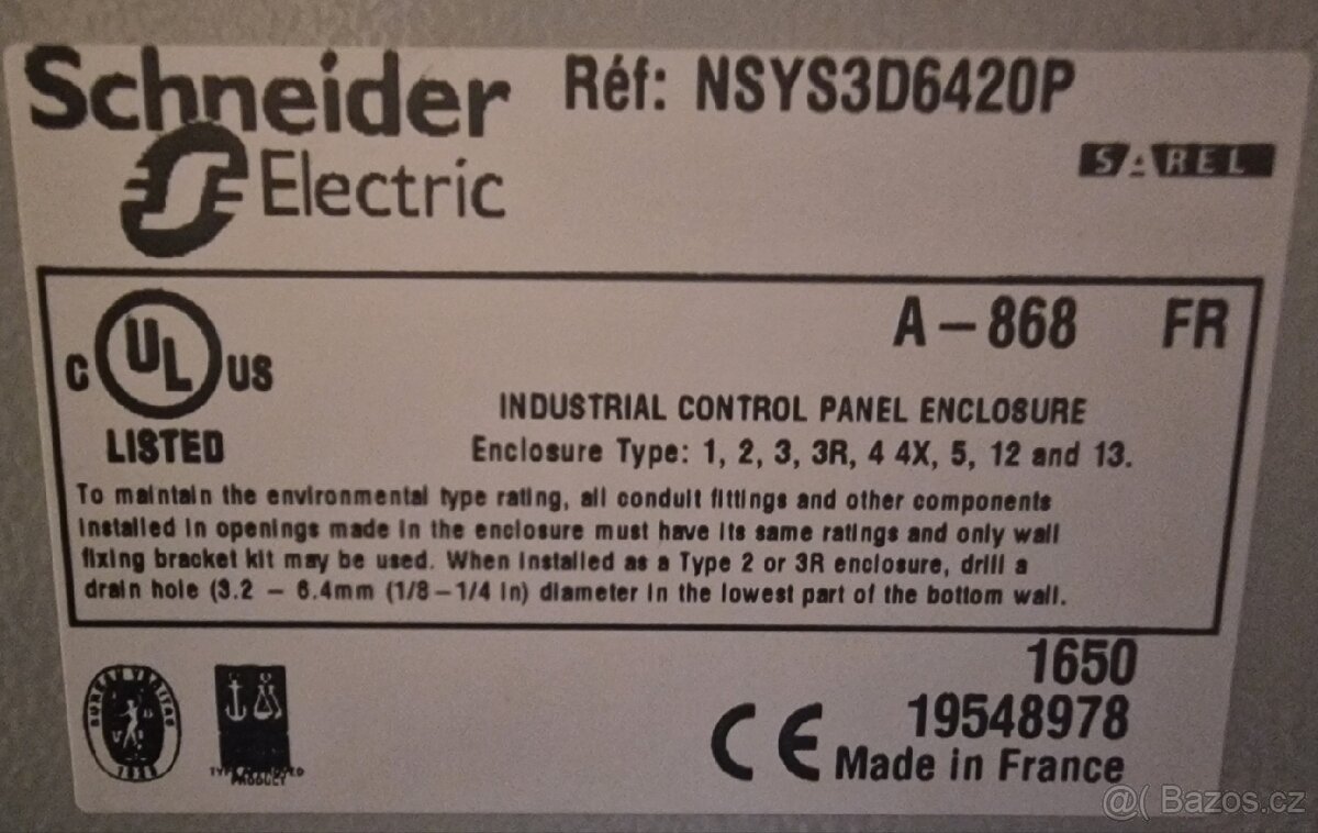 Rozvaděč Schneider