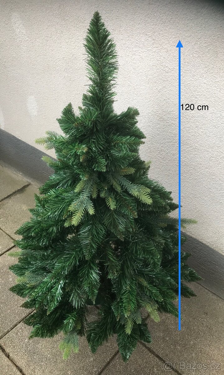 Umělý vánoční stromek - 120 cm