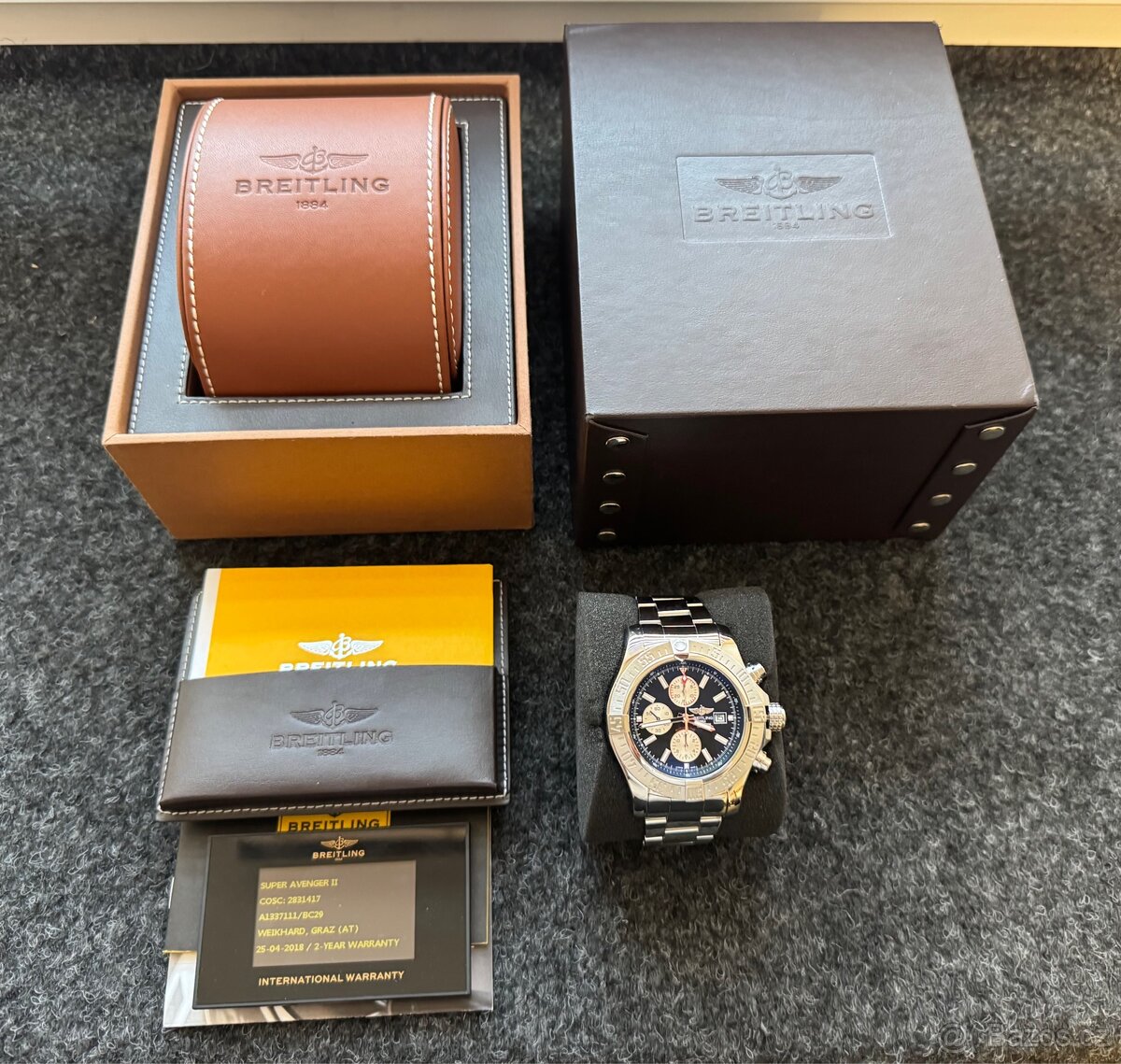 Breitling Super Avenger 2 full set