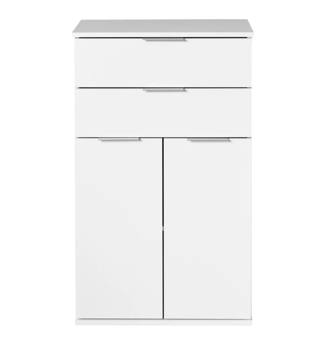 Komoda se 2 zásuvkami a 2 dvířky 25,4 x 50 x 190,5 cm nová