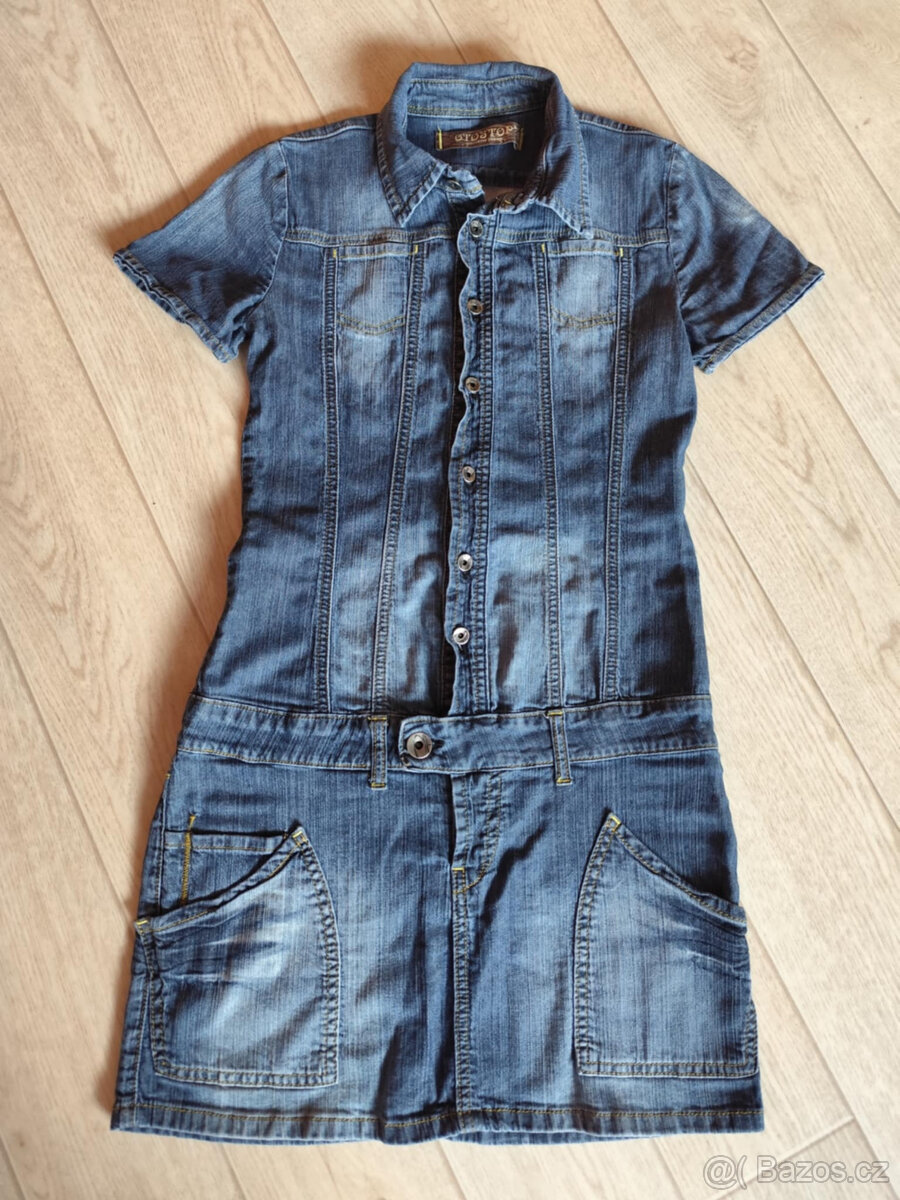 Minišaty džínové vel.M/38 Otostop X-Clusive Jeans