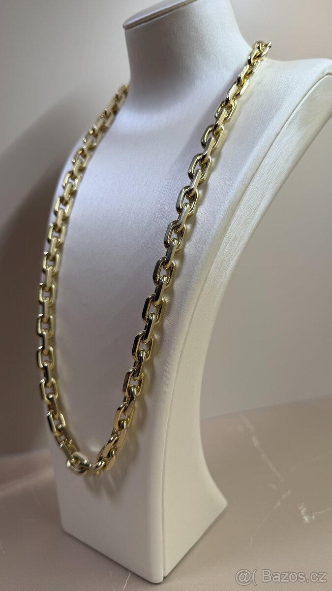 zlatý řetízek anker pilka 14k 585/1000 216