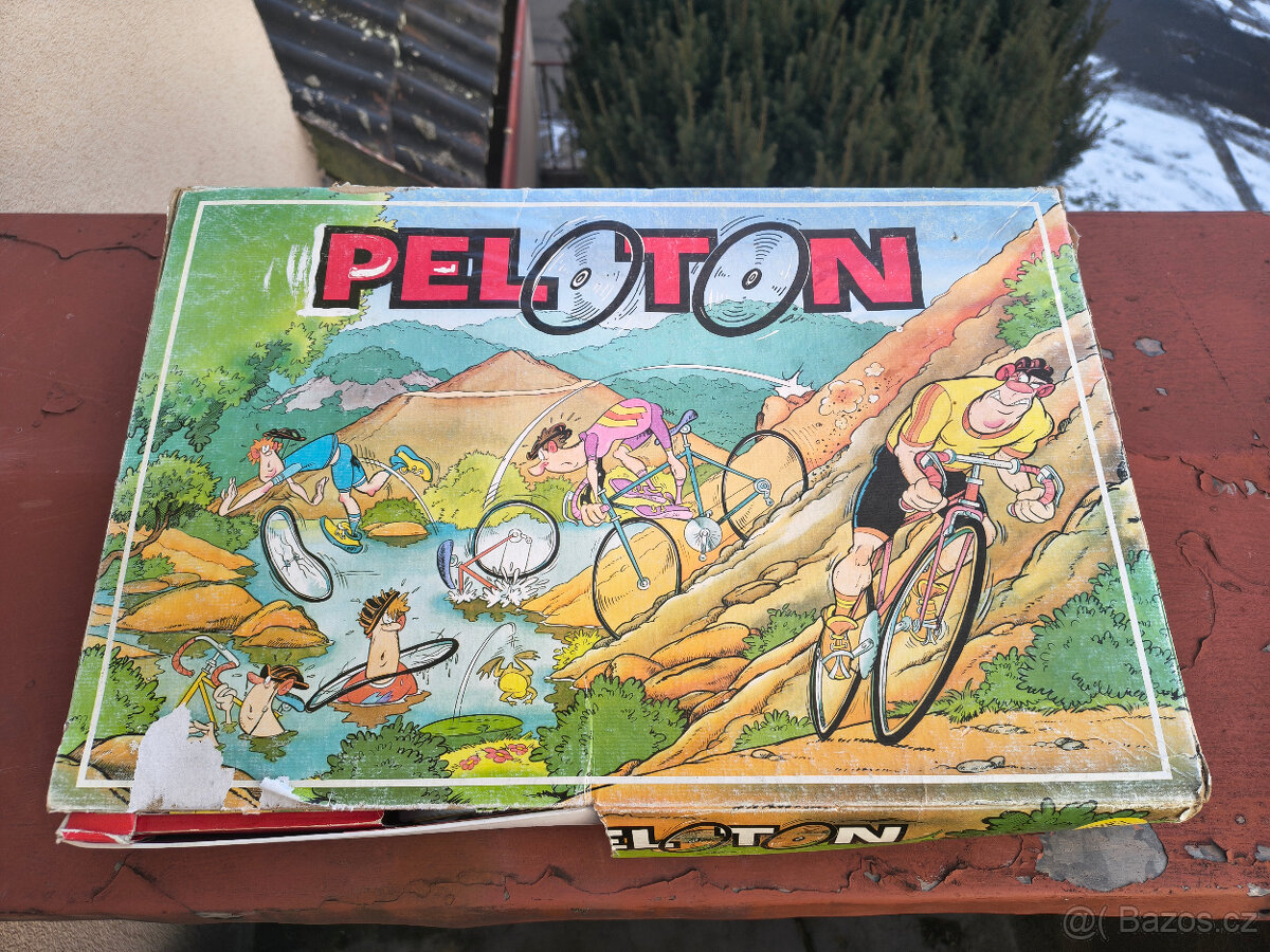 stolní hra PELOTON stará retro hra