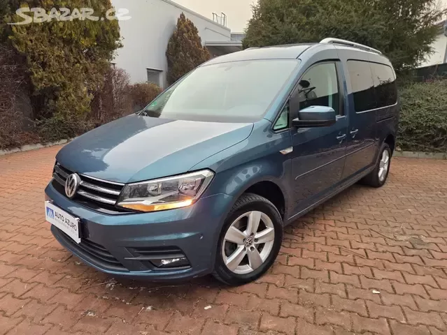 VW Caddy Maxi 2.0 TDI,1.Majitel,7.Míst,Comfortline,serviska