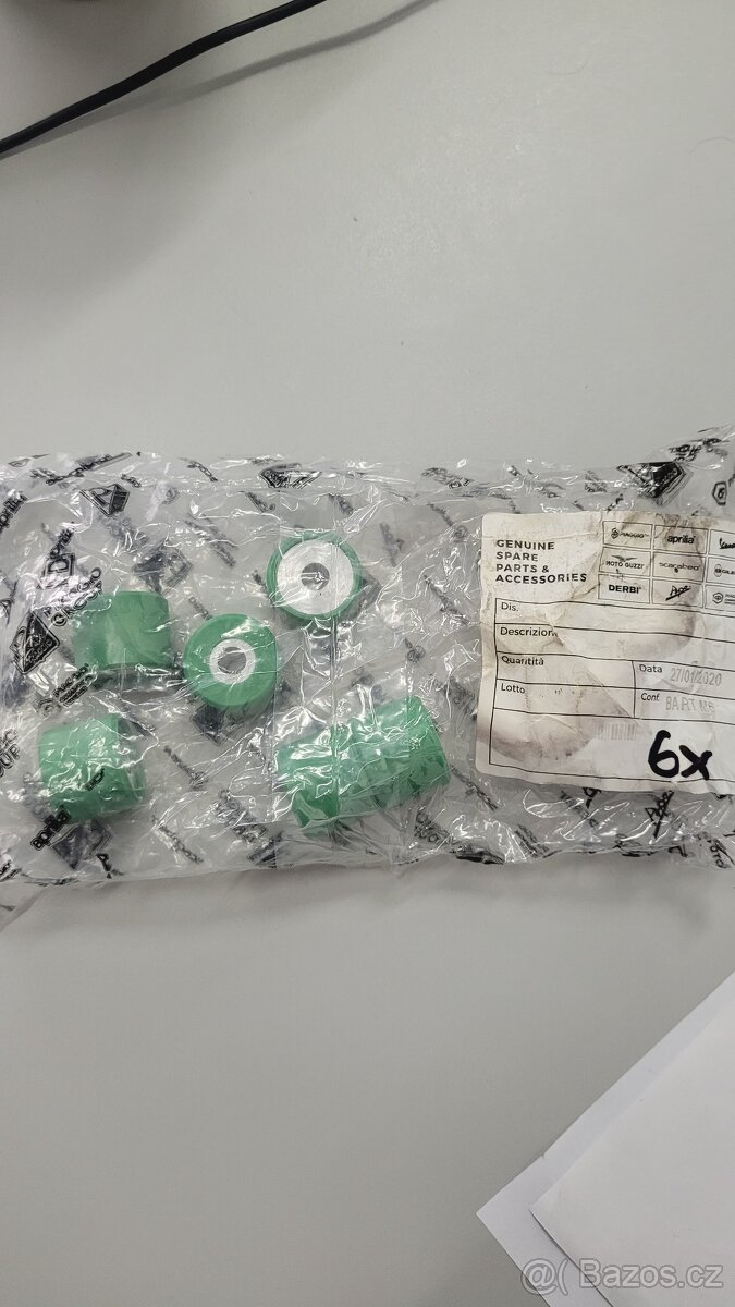 Válečky variátoru Piaggio 21x17 - 11,2gr