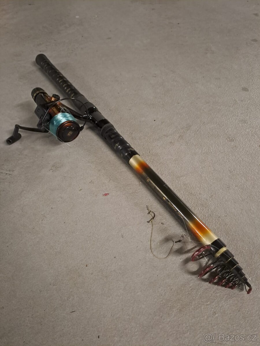 Teleskopický rybářský prut