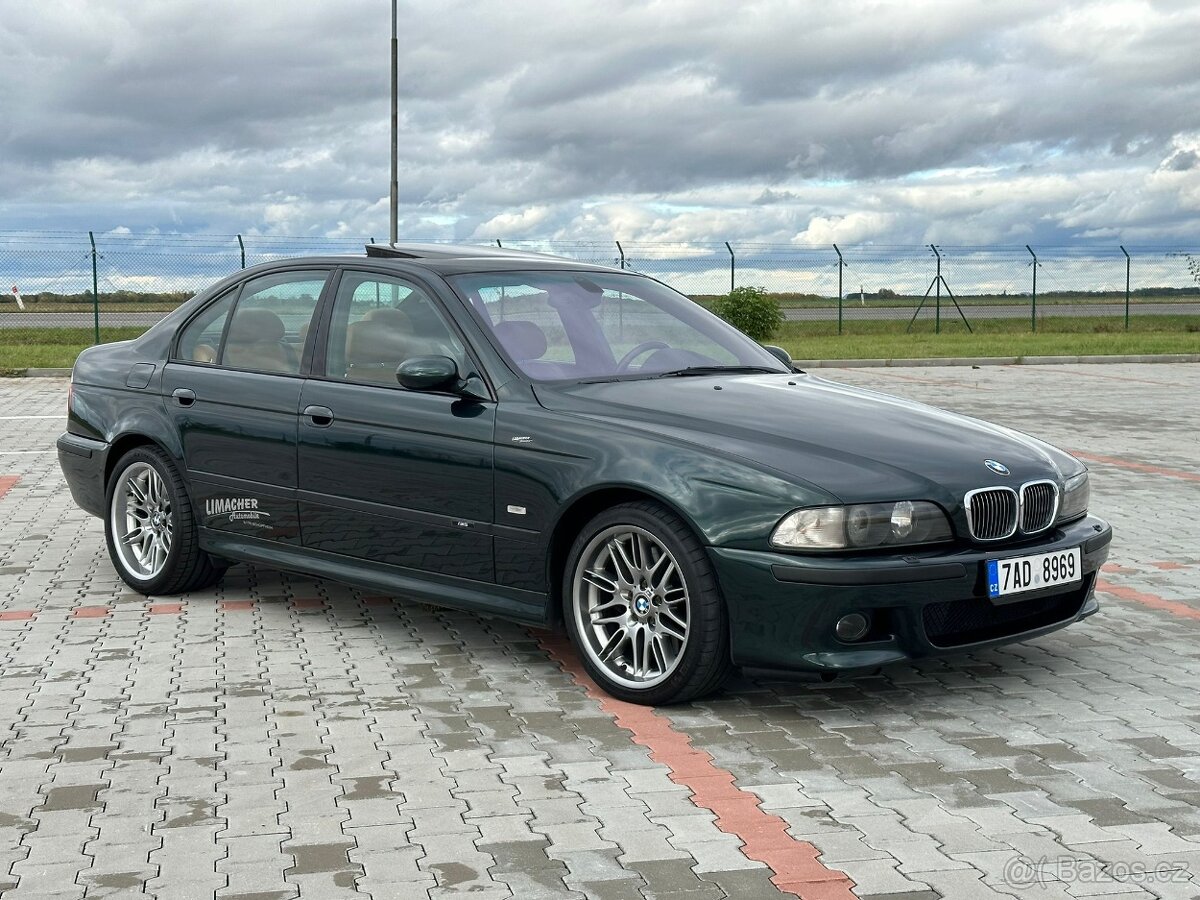 BMW M5 e39, r.v. 2000, najeto 200tis. km, servisní kniha