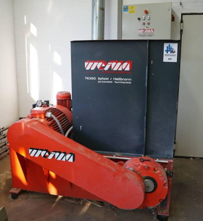 Weima untha Nolting schredder shredder drtič drvič
