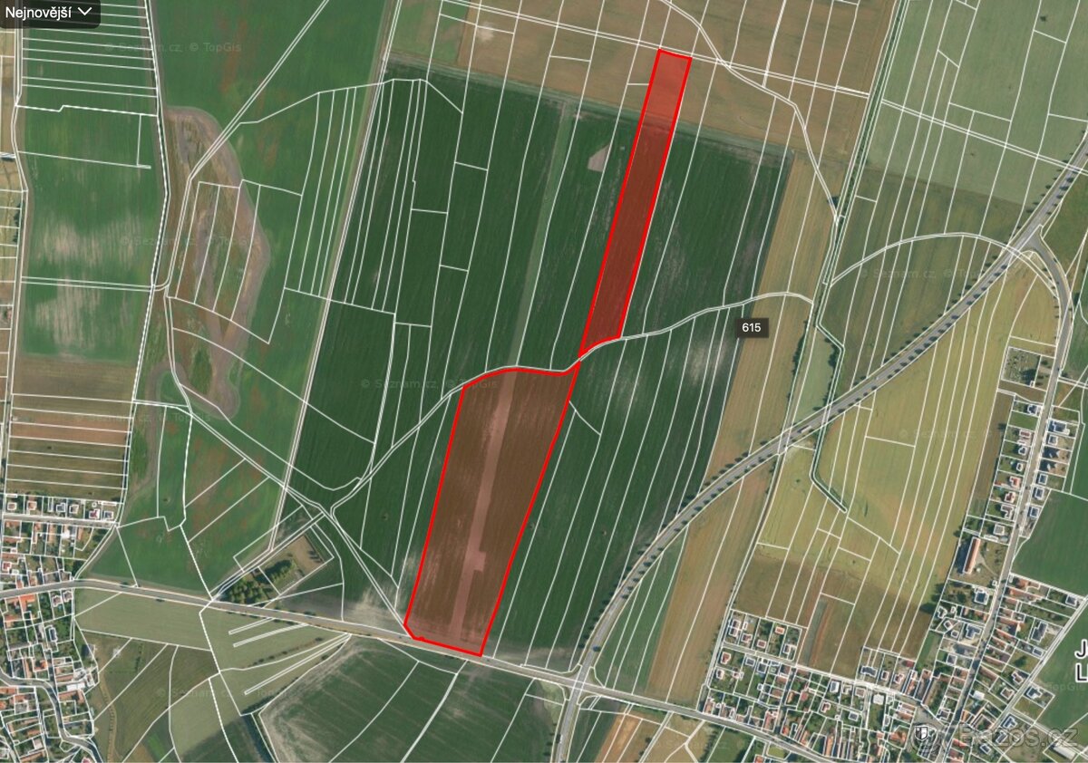 Prodej pole Kolín