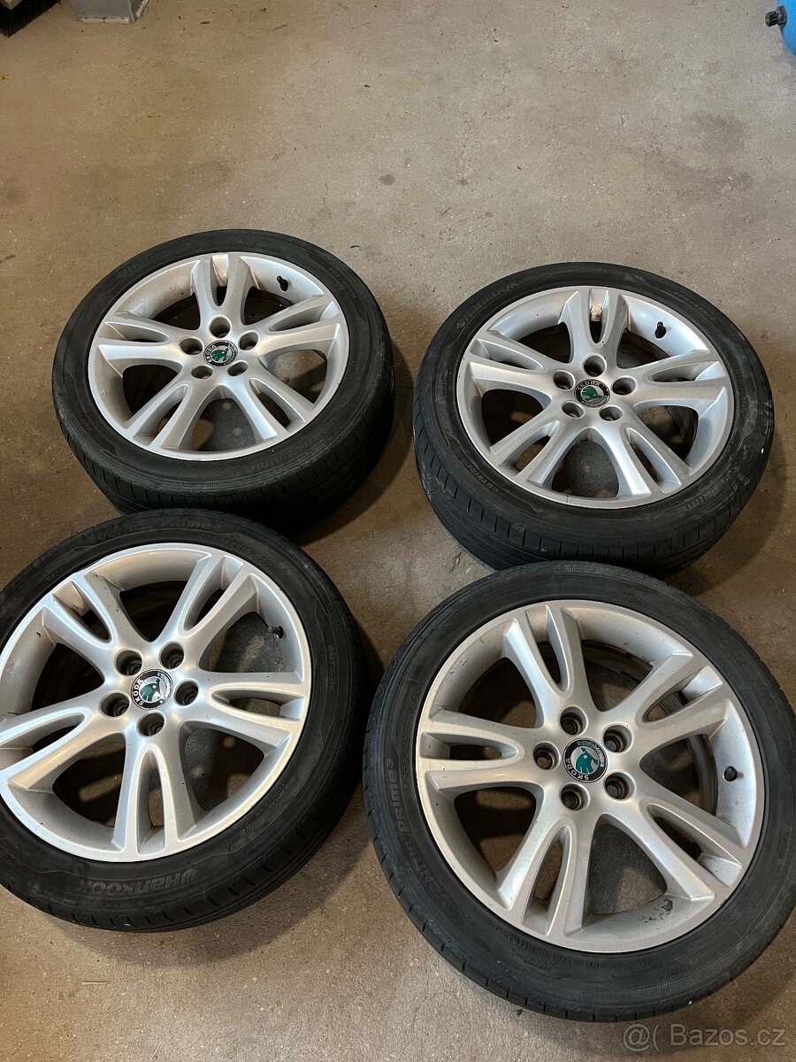 Alu kola na Škoda Fabia 2