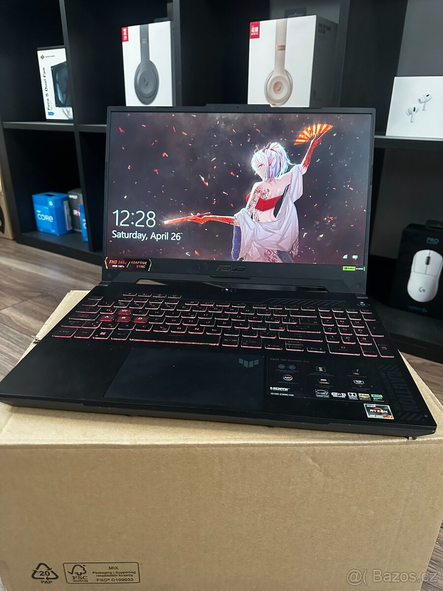 Herní notebook ASUS TUF Gaming A15 FA507NV - 2 roky záruka