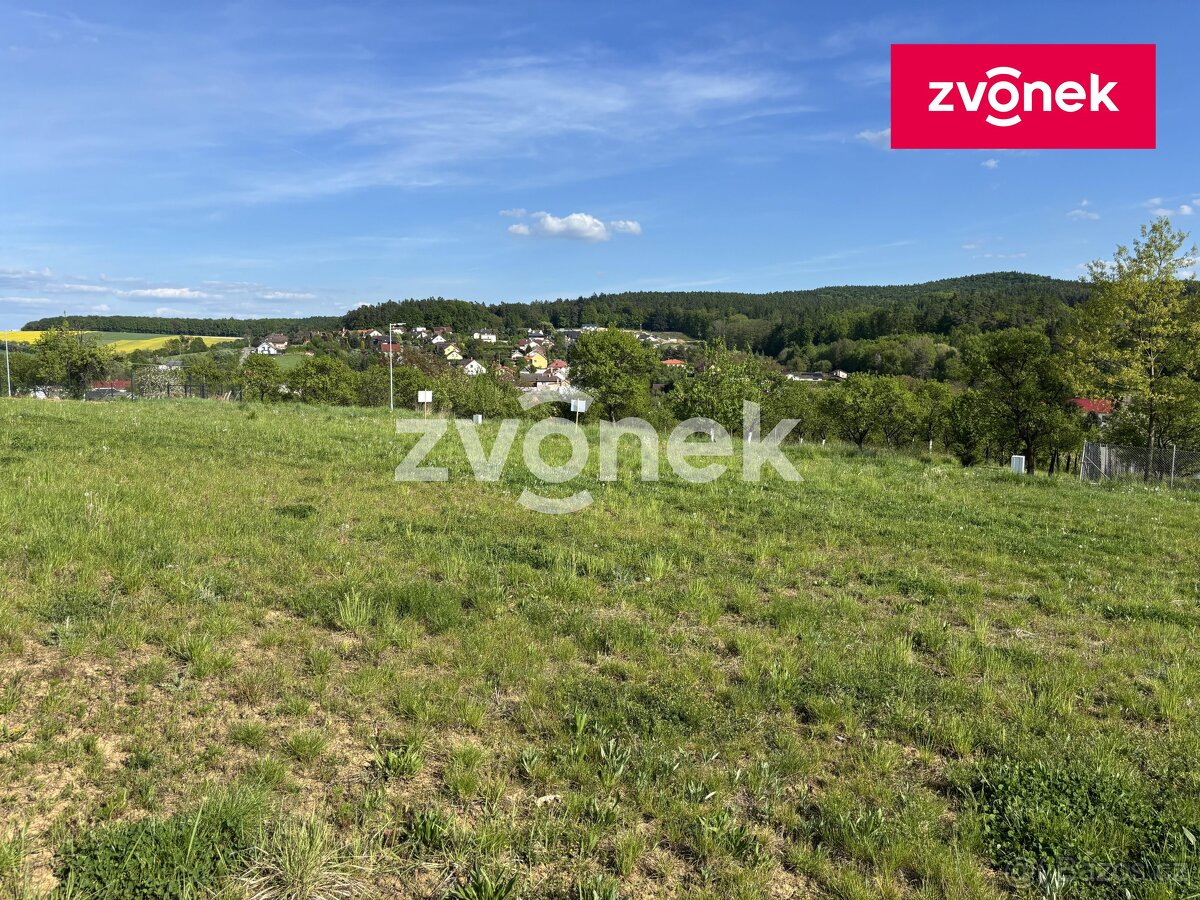 Stavební pozemek Racková u Zlína, zasíťovaný