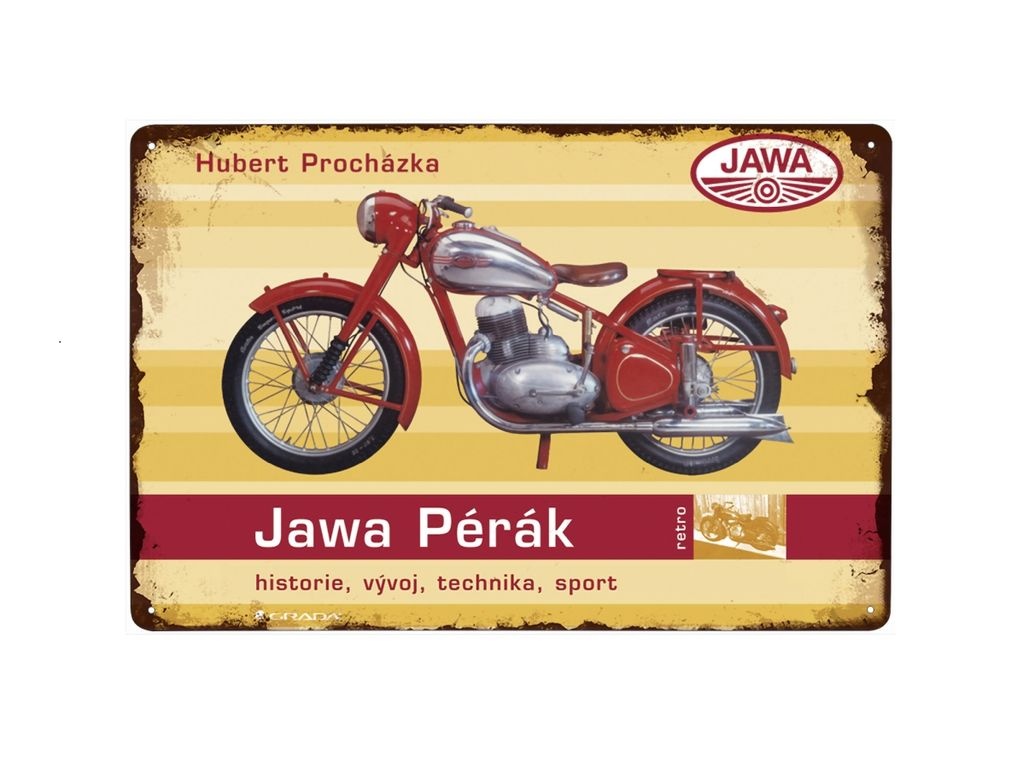 Plechové retro cedule Jawa 30x20 cm nové