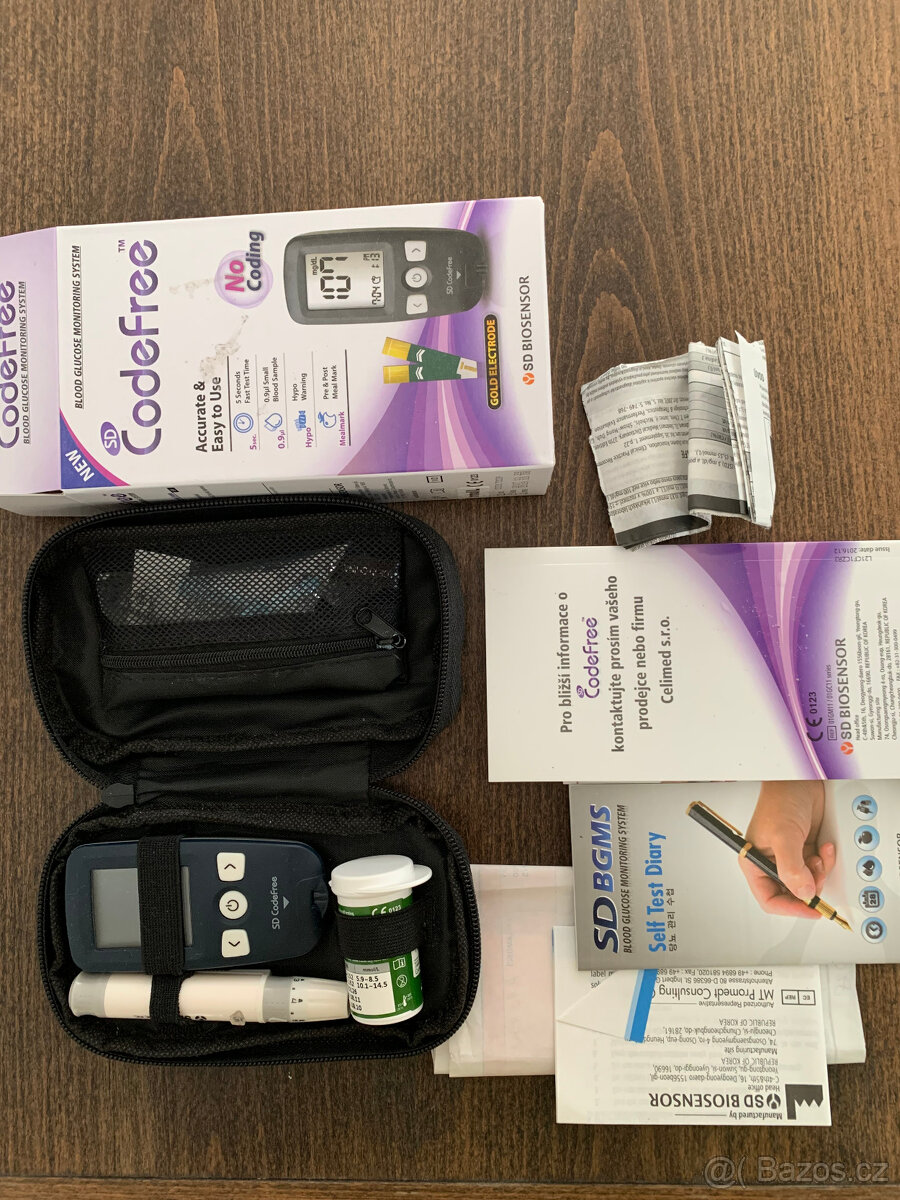 Prodám glukometr Codefree SD Biosensor