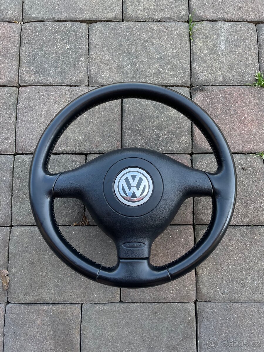 Kožený volant Volkswagen - Top stav