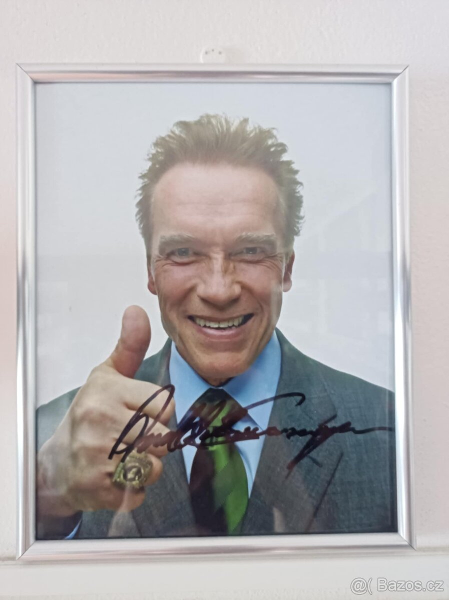 Arnold Schwarzenegger - autogram (Sascha Tausch)
