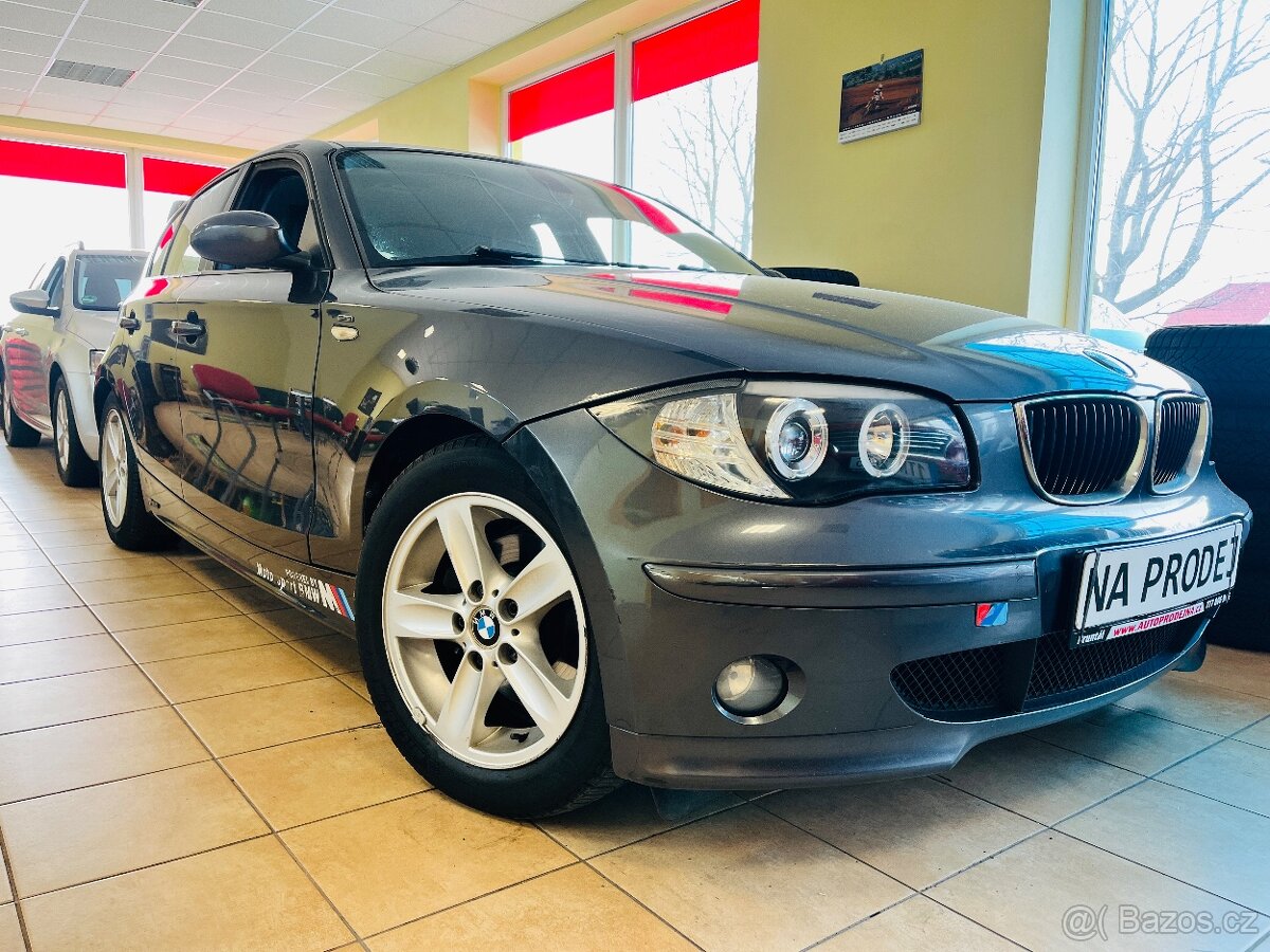BMW 120 2.0 i BENZÍN 110 kW 6 RYCHLOSTÍ ALU KOLA DIGI KLIMA