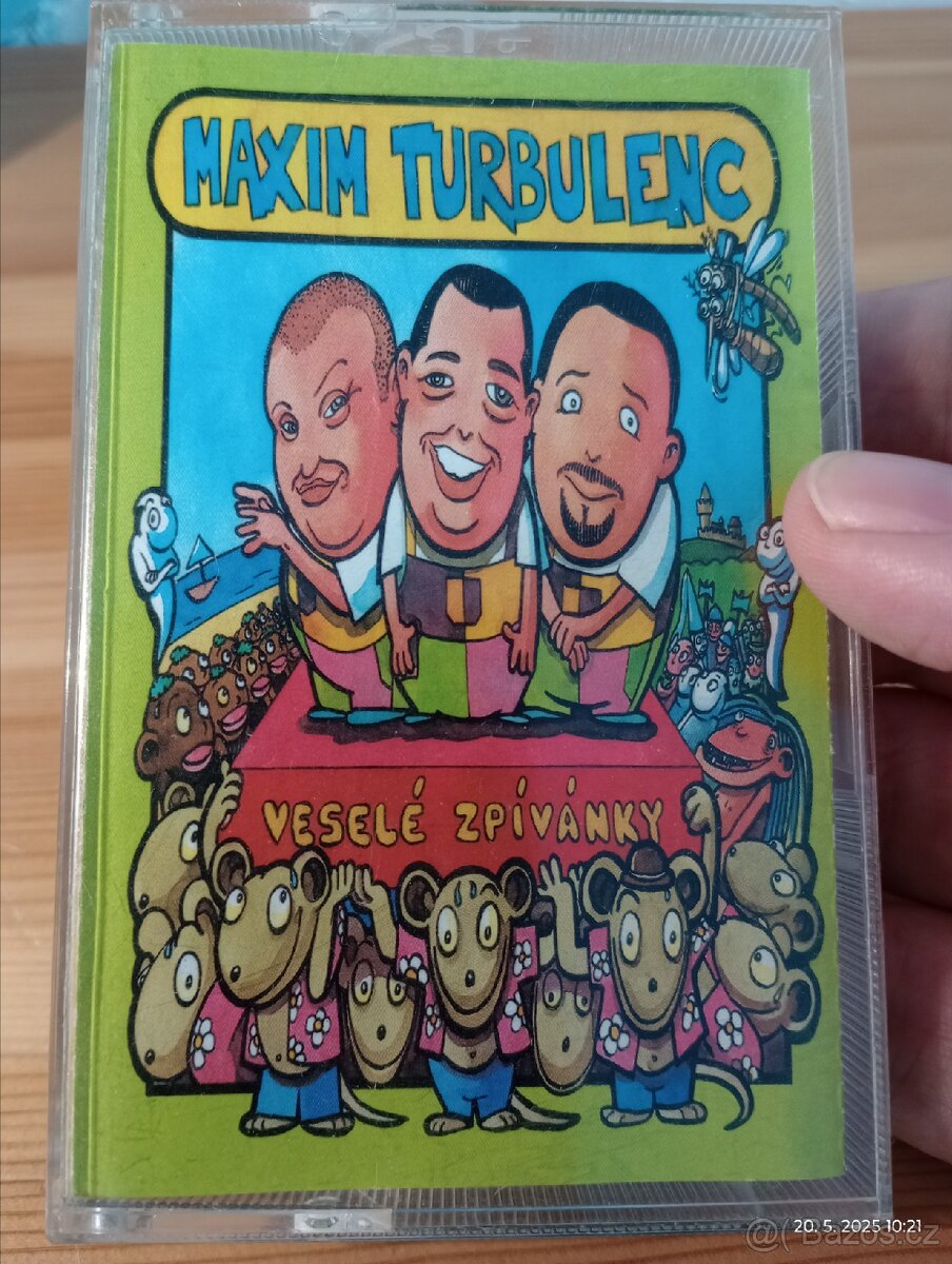 MC kazety Maxim Turbulenc
