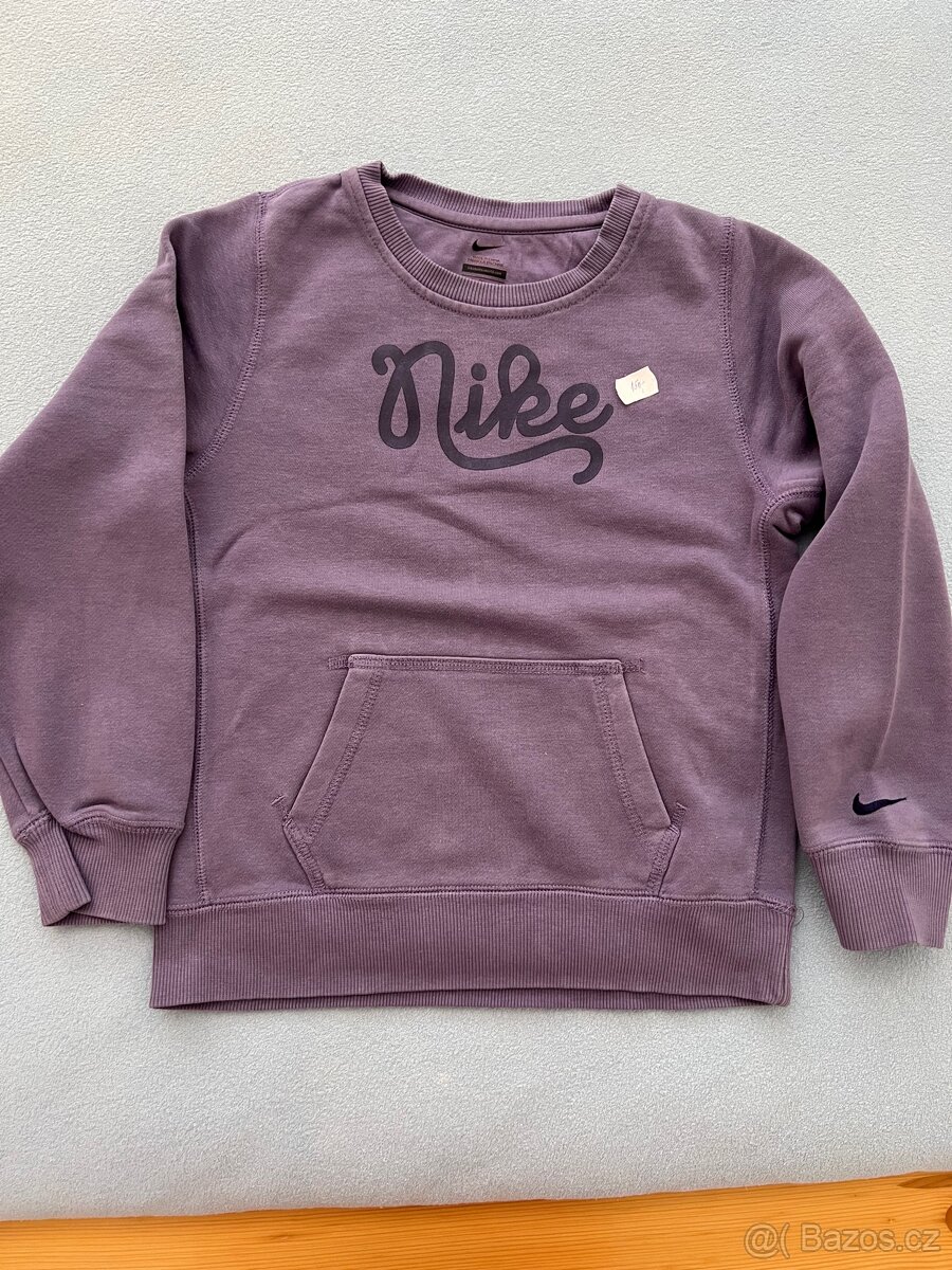Bavlněná mikina zn. Nike vel. 122-128