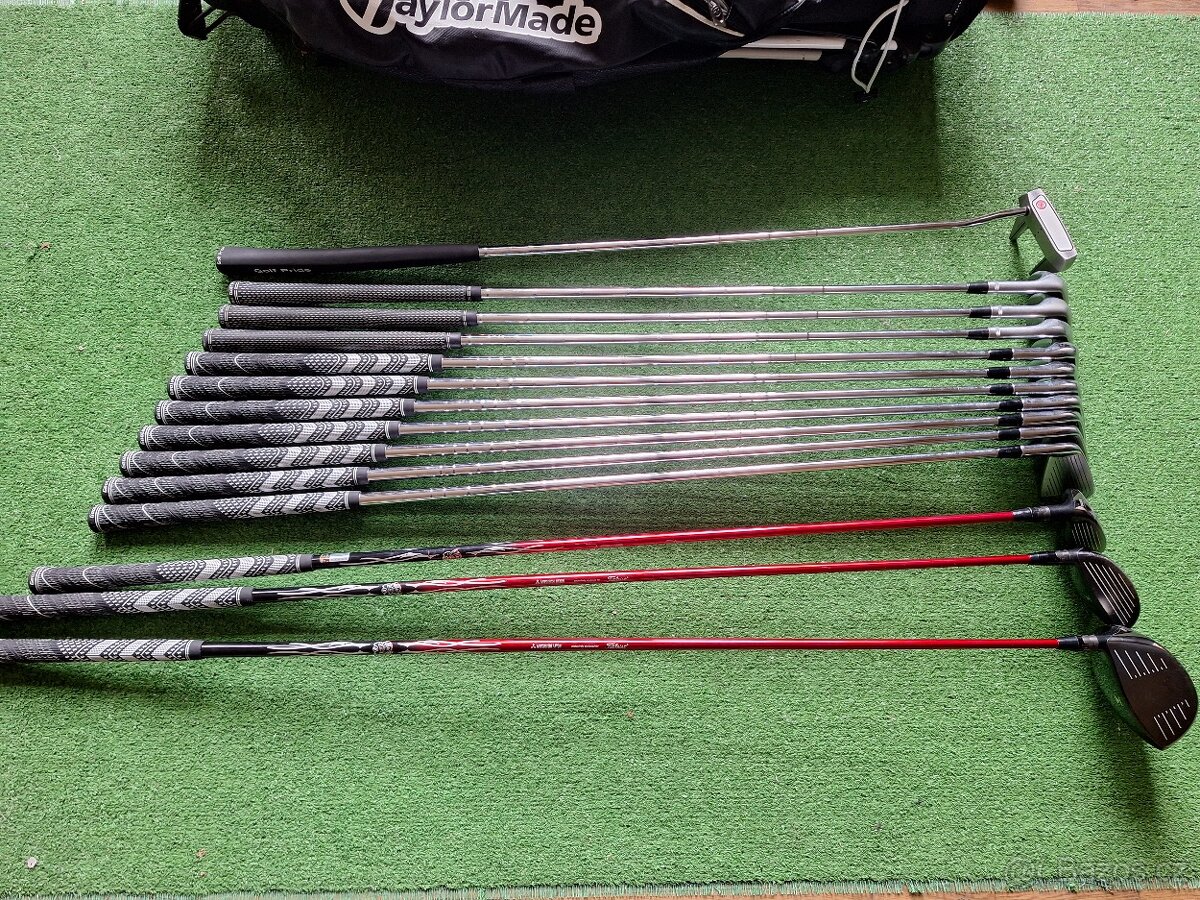 golfový set TITLEIST, TAYLOR MADE