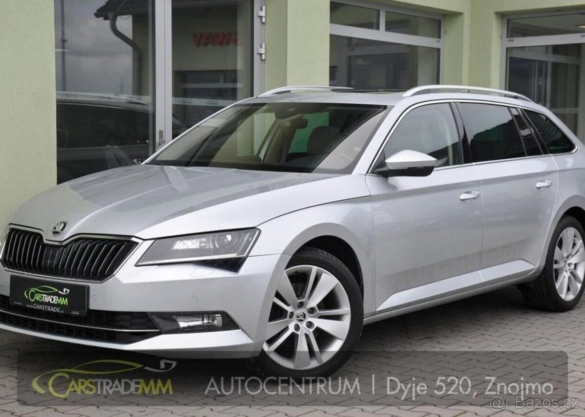 Škoda Superb 2,0TDi DSG STYLE 4x4 ČR 1.MAJ