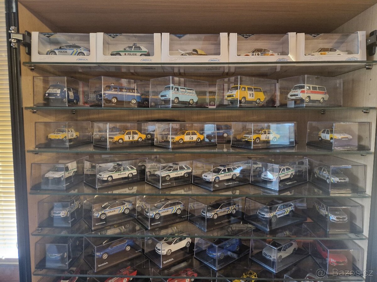 Modely Abrex 1:43 velká sbírka