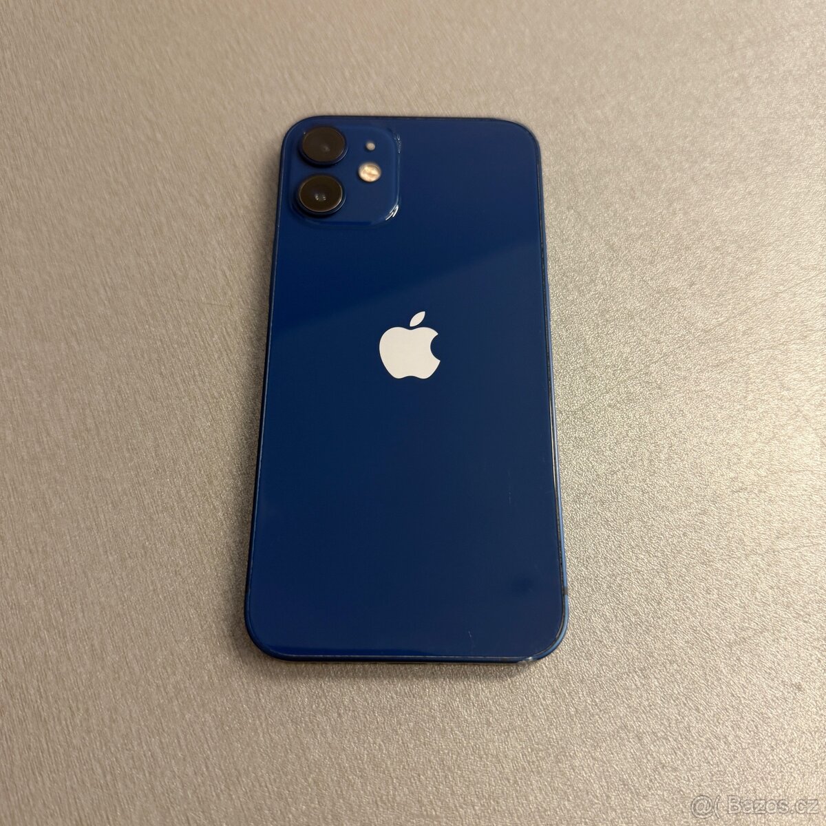 iPhone 12 mini 128GB modrý, pěkný stav, 12 měsíců záruka