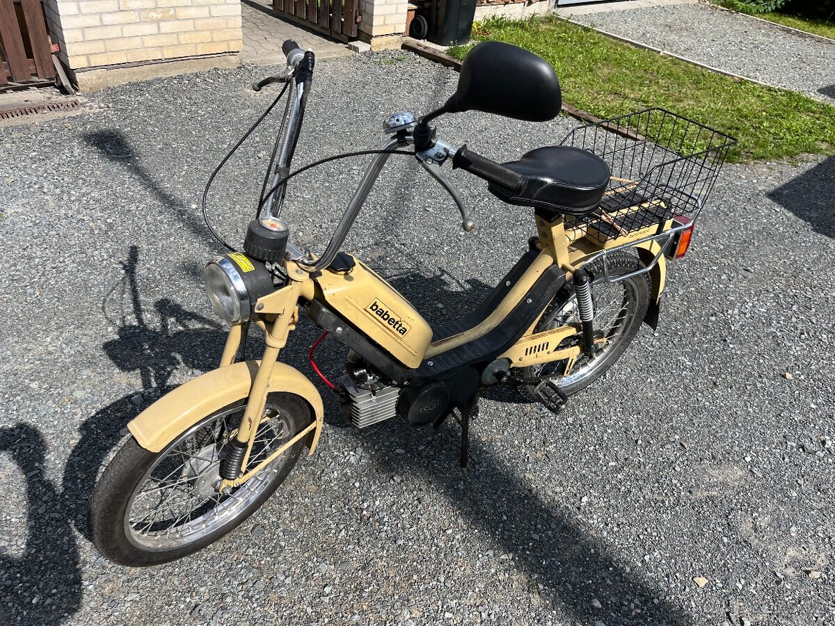 🛵 Babetta 210 – motor po GO