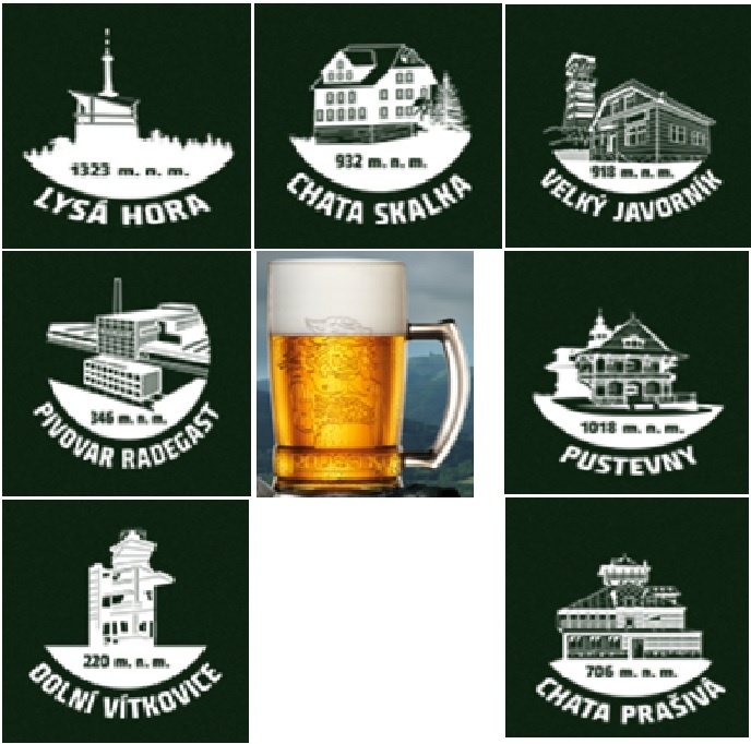 Gambrinus,Kozel,Radegast - vyšlápni si pro unikátní půllitr