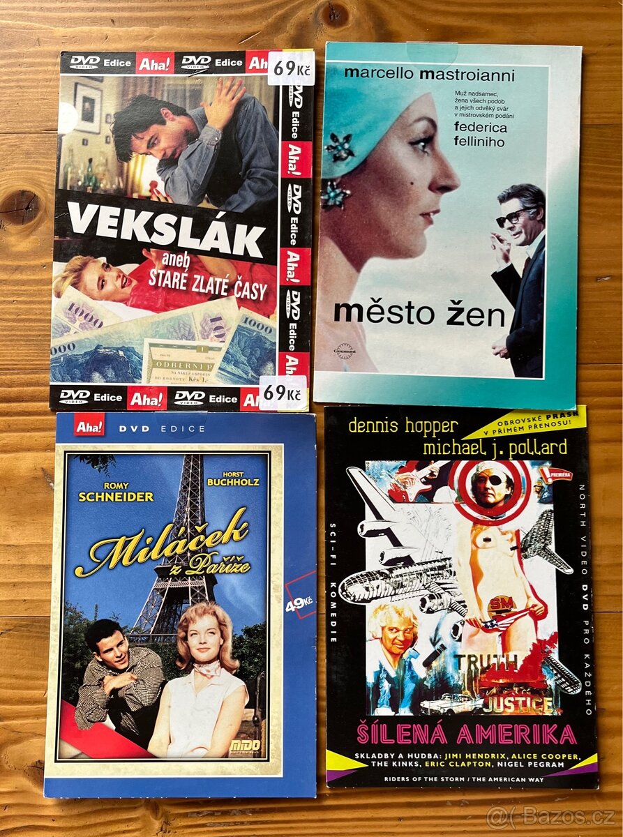 DVD Addamsova rodina/Zákon a pořádek/Večerníčky atd atd.
