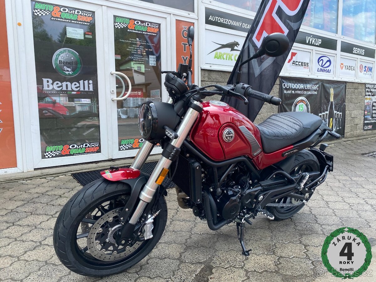 Benelli Leoncino 500 NAKED ABS, AKCE POSLEDNÍ KUS SKLADEM