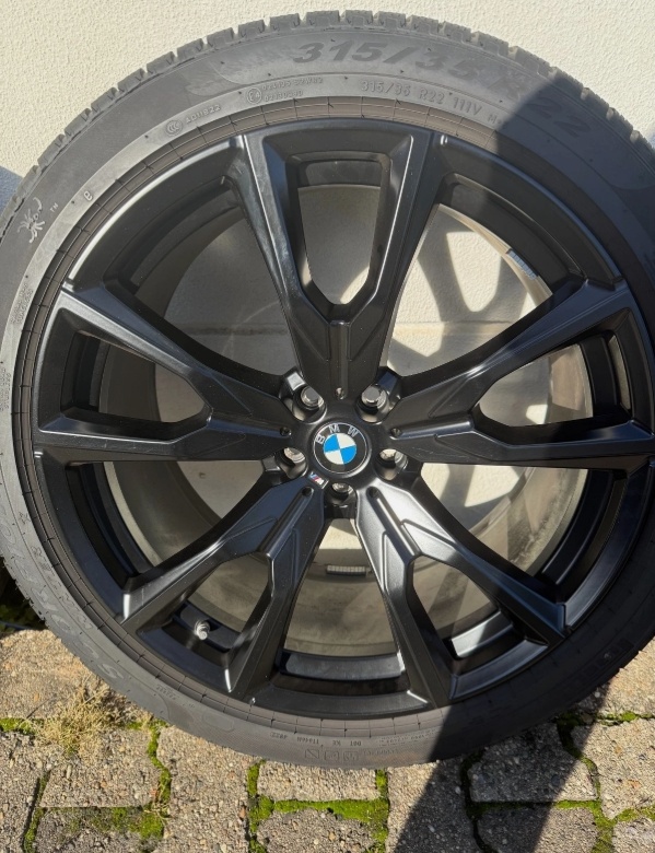 TOP-BMW X7 5x112 22" zimni sada M755