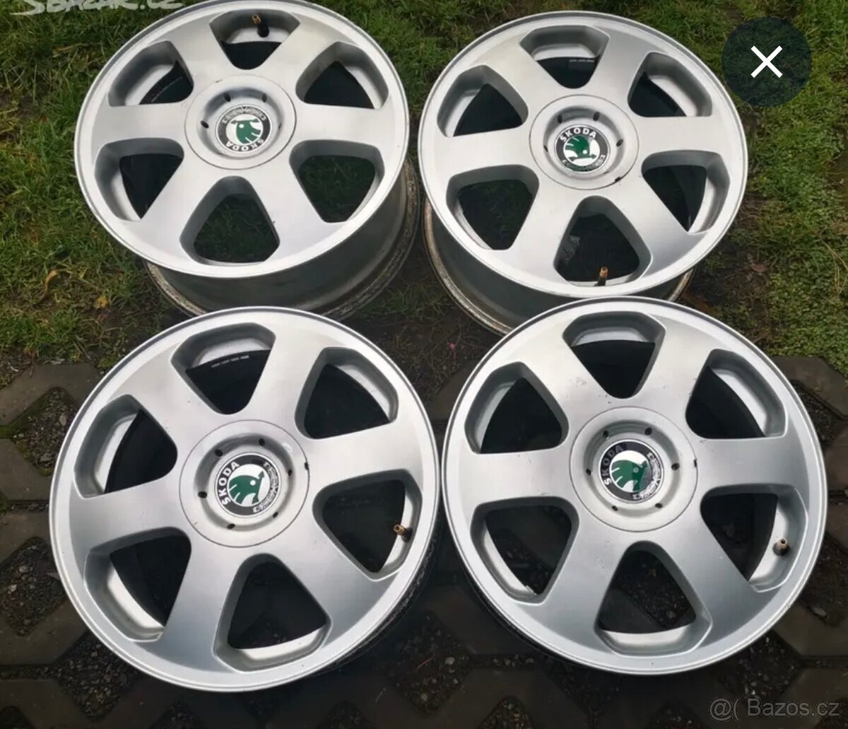 ALU disky originál Škoda 5x100 R15