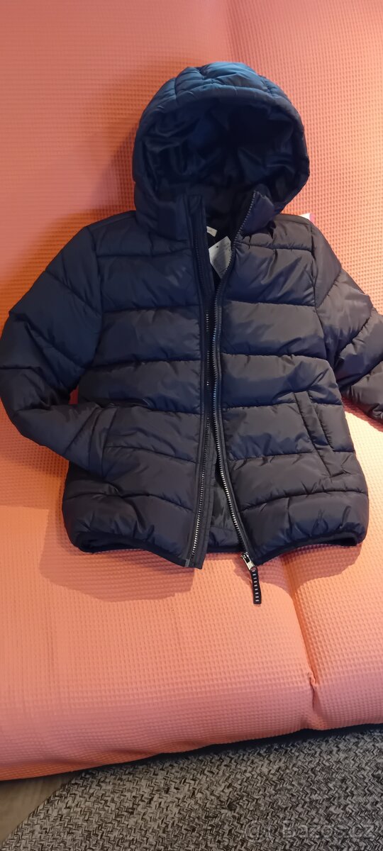 N.ová chlapecká zimní prošívaná bunda H&M vel.140