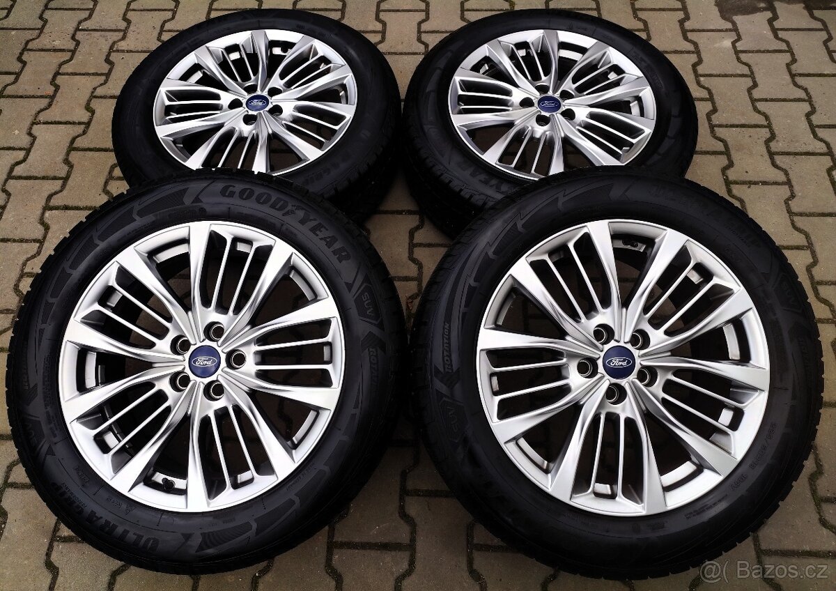 Alu kola originál Ford Kuga 5x108 R18 KRÁSNÁ SADA