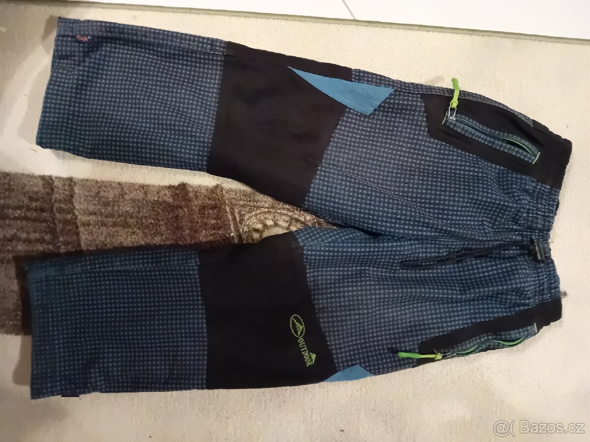 Dětské zateplené kalhoty 104