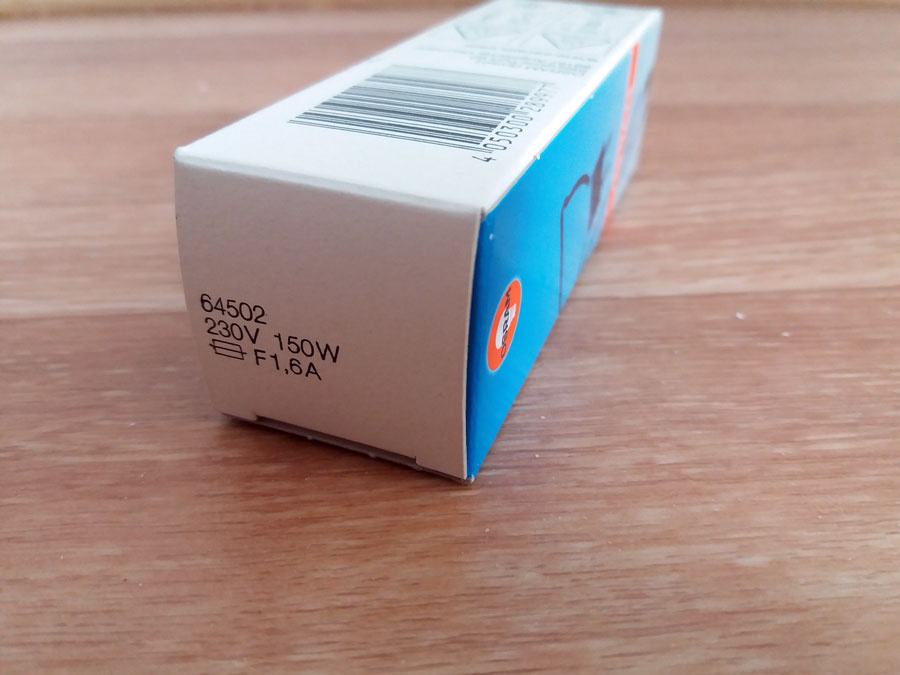 230V/150W GX6,35 25h, 64502 OSRAM