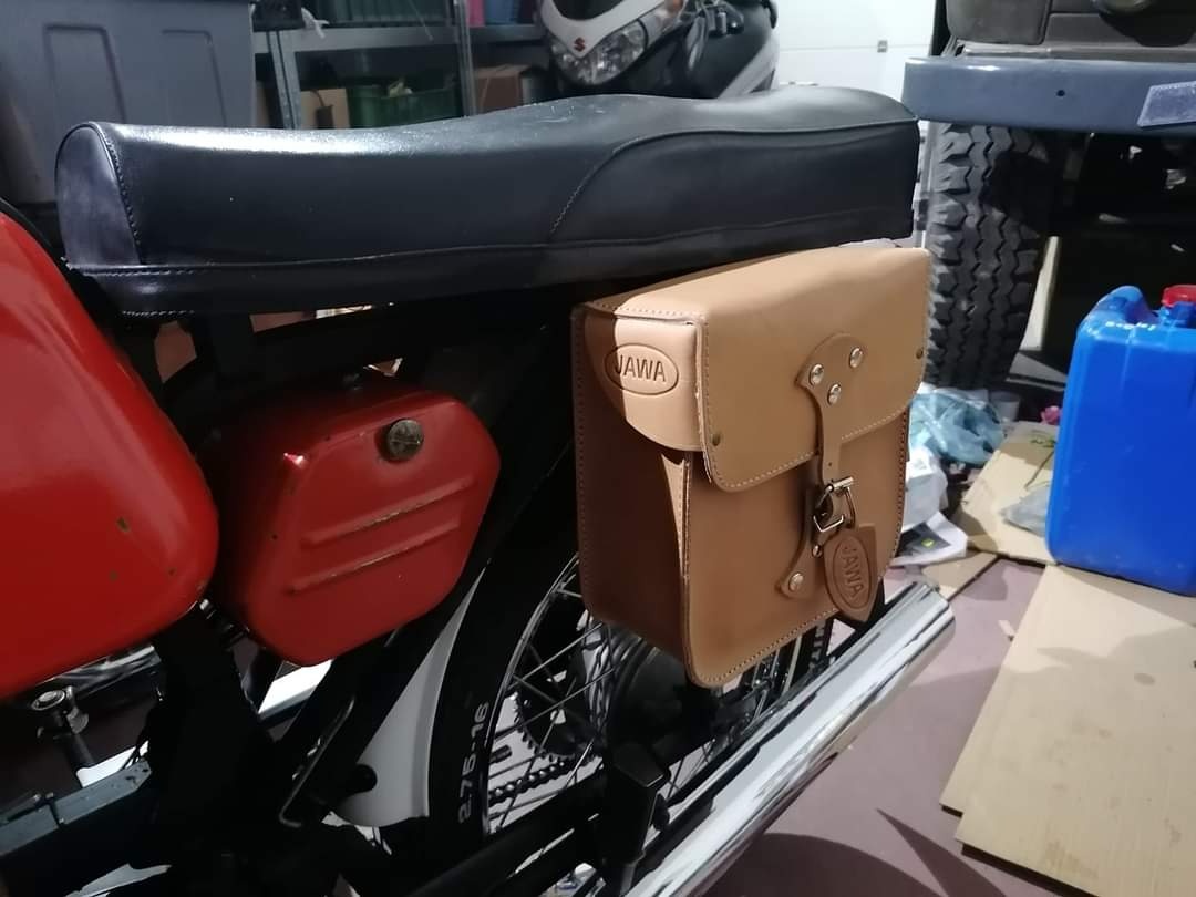 Brašny na Jawa Mustang, nebo bateta